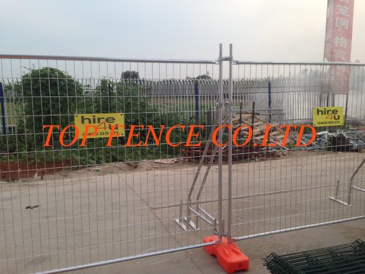Cheapest economic Temporary Fencing panels 2100mm x 2400mm mesh 60mm x 150mm x 3.0mm diameter