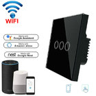 Wireless Wifi Touch Switch EU Standard 1/2/3 Gang Smart Switch Google Home wifi light switch ewelink 90-240V