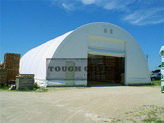 China 15.24m(50’) Wide Dome Fabric Building,  Warehouse Tent supplier