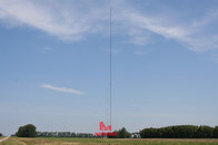 Guyed TV mast;guyed steel tower;high mast guyed towers
