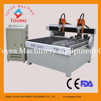 cnc engraving machine for round shape materials 1200 x 1200mm TYE-1212-2S