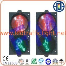 China 300mm red man + green walking man led traffic light supplier