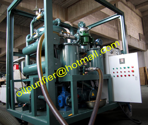 Double Stage Vacuum Insulation Oil Cleaning Equipment,Transformer Oil Filtration Machine with quick connector