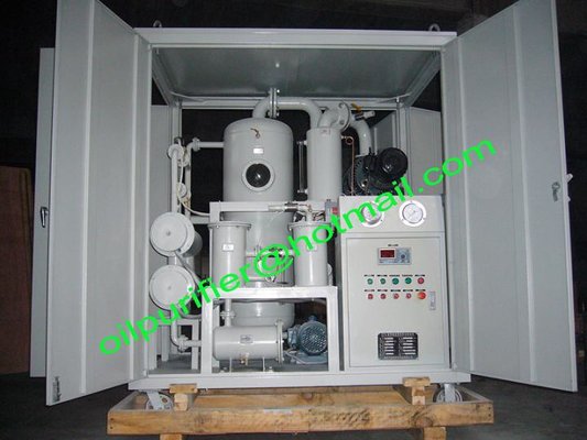 Housing enclosed type dielectric fluids purification equipment,transformer oil recycling system