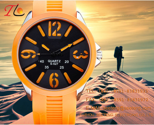 China A silicone band quartz Wrist Watch suitable for climbing skiing and outdoor sorts for men supplier