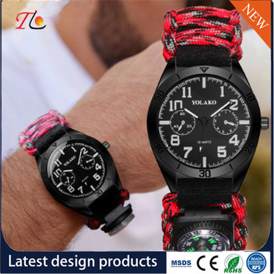 China wholesale Woven watchband men's watch sports watch fashion watch supplier