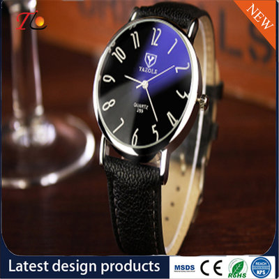 China Wholesale PU Watch Round Dial Alloy Case Quartz Watch Fashion Watch Concise Style PU Strap Elegant Style supplier