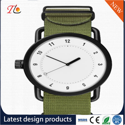 China Wholesale Woven Watch with Alloy Case and Custom Logo Fashion Watch Woven Strap Movement Watch Sport Watch supplier