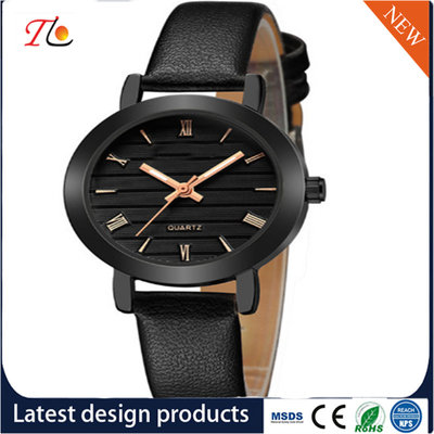 China Wholesale Women's Watch PU Watchband Alloy Shell PU Watches Fashion Watches Simple and Generous supplier