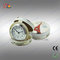 New portable and folding 3D flower printing PU Paris travel alarm clock for promotion supplier