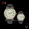 High quality real leather men and women watches with classic dial supplier