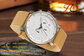 A simple and fashion style sprots watches men watches with PU leather band. supplier