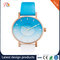 wholesale customization Pu watch  alloy case  quartz watch fashion watch Gradient blue watch elegant style Monochrome supplier
