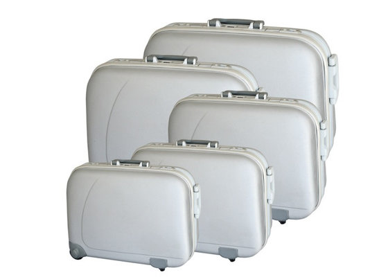 China Colorful ABS 3 Piece Suitcase Set  With 360 Degree Turning Wheels And Big Wheels supplier
