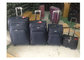 1680D Business Soft Travelling Trolley Luggage Bags Wheeled With Iron Frames supplier
