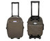 Business Trip 8 Wheel Suitcase Bags , 20 / 24 / 28 Inch Black Iron Trolley Luggage supplier