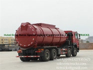 18000 litres howo 8x4 sludge suction truck  Euro 4   Cell: 0086 152 7135 7675
