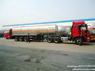 45000 stainless steel fuel tank 45000L oil tank truck trailer for africa  WhatsApp:8615271357675