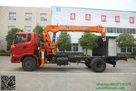 Custermizing 10 ton at 2m truck mounted crane SQ10S4 high quality 250 Kn.m telescopic boom truck WhatsApp:8615271357675