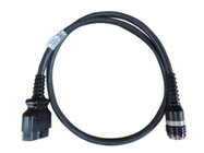  6-pin OBDII Cable for  VOCOMM Adapter, 88890304 OBDII 16 PIN Cable, vocom 88890300 interface