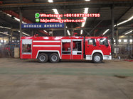 Sinotruck HOWO 6X4 Water tank/ water foam fire truck sell Philippines