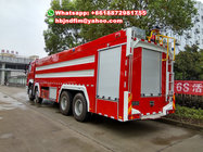 20-25tones 8x4 drive Sinotruck heavy duty fire fighting truck for sell