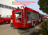 Brand new FTR ISUZU water foam fire truck with 6000liters for sale