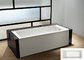 cUPC skirted acrylic small bathtub 3 sides tile flange 4mm pure acrylic sheet supplier