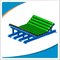 UHMWPE Plastic Rubber Conveyor Impact Bar impact bed impact cradle