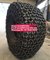 Wheel loader tire chains used in heavy mining underground mining tire chains,wheel loader tyre protection chains