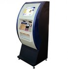 touch screen TFT LCD monitor Cash and coin payment Retail Mall Kiosk / Kiosks