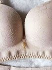 No sponge health  bustier, unique soft Jacquard embroider fabric push up bra
