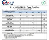 Customized 0.1 ~30MHz High Power 1000W Power Amplifier