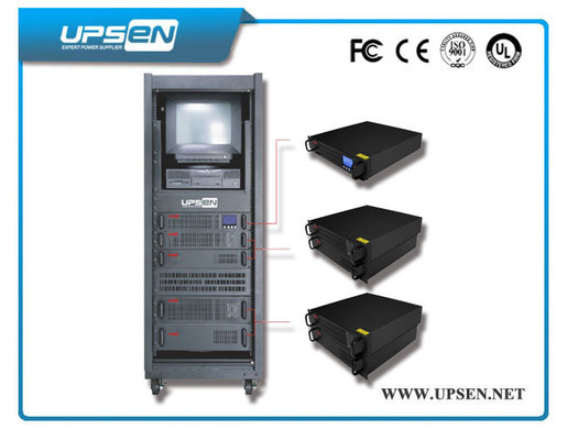 China Rack Mountable Online UPS 1-10Kva with 19&quot; 2U 3U height and External Battery Pack supplier