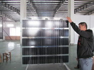 BIPV Module  Double-glazed Monocrystalline Solar Panel Customized power and  light transmittance glass curtain sunroom