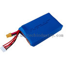 High rate Rechargable 5C continuous discharge drone rc li-polymer battery pack 455585 2550mAh 14.8V 4S1P