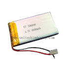 Hi-power rechargeable 706090 4800mAh 3.7V li-polymer battery