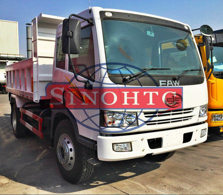 China Strengthened Lightweight Dump Trucks , 4x2 Driving Type 2 Axle Dump Truck supplier