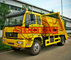4x2 HOWO Arm Roll Garbage Truck , 8 - 12m3 Bucket Garbage Truck With Arm supplier