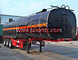 3 Axle Bitumen Tank Semi Trailer 50000 Liters / Customized Tank Volume supplier