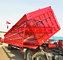3 Axle Semi Dump Trailers BPW 16 Tons Axle Model 80 Ton Load Capacity supplier