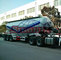 40m3 Powder Cement Tanker Trailer , 6 / 12 Tyre Heavy Duty Cement Bulker Trailer supplier