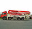 8x4 HOWO Truck Chassis Concrete Boom Truck , 48 / 52m Concrete Boom Pump Truck supplier