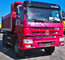 HOWO Utility Dump Truck 10 Wheels 6x4 Driving Type Square Shape / U Shape Body supplier