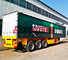 14m Tri Axle Heavy Duty Semi Trailers , Bulk Cargo Dry Van Semi Trailer supplier