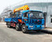 20 Tons 6x4 / 30 Tons 8x4 Cargo Transport Truck Heavy Duty Truck Mounted Crane supplier