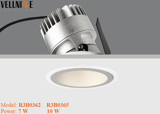 China 7W 10W Hotel Looby LED Wall Washer Lights Recessed For Indoor Room , Led Cob Downlight supplier