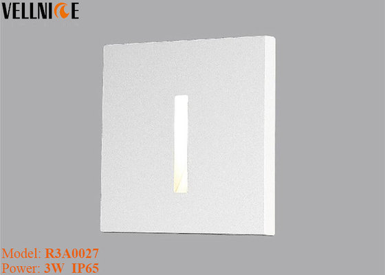 China China 3 w Aluminum Indoor / Outdoor LED Step Lights / Customize Cinema Staircase Wall Lighting supplier