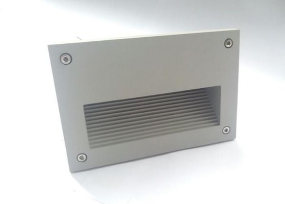 China IP55 6W Outdoor Wall Lights / 150mm Rectangle Led Step Lights COB For Garden supplier