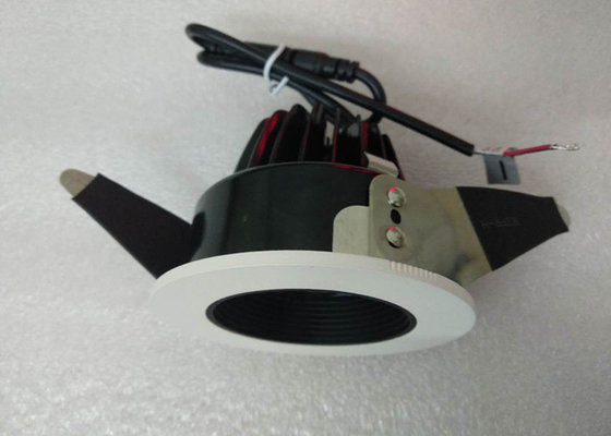 China IP54 677LM Pure Aluminum LED Recessed Downlight Dia 90*H 68MM 3000K 10W 250mA supplier